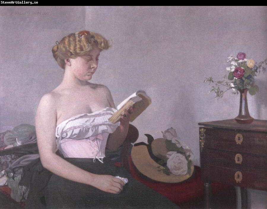 Felix Vallotton Woman Reading